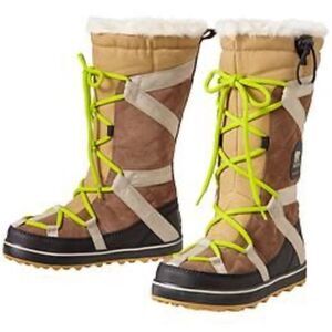 Sorel Glacy Explorer tall snow winter boots size 8